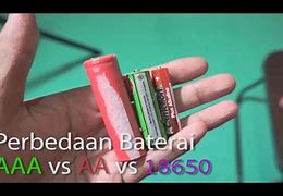 Perbedaan Baterai Aaa Dan Aa